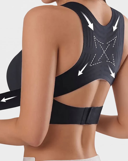 Cross-Back Posture Support Bra