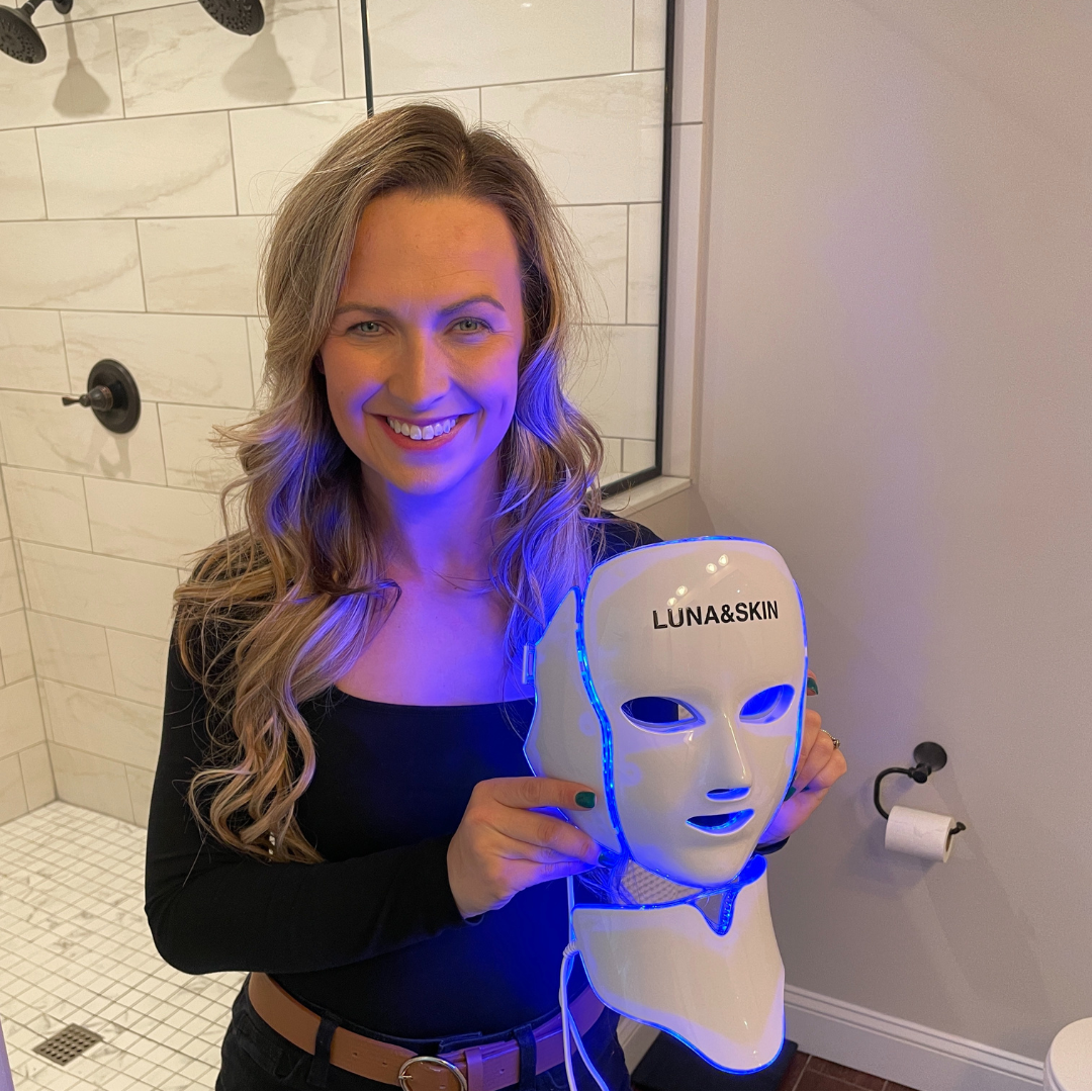 Skin Rejuvenating LED face & neck mask