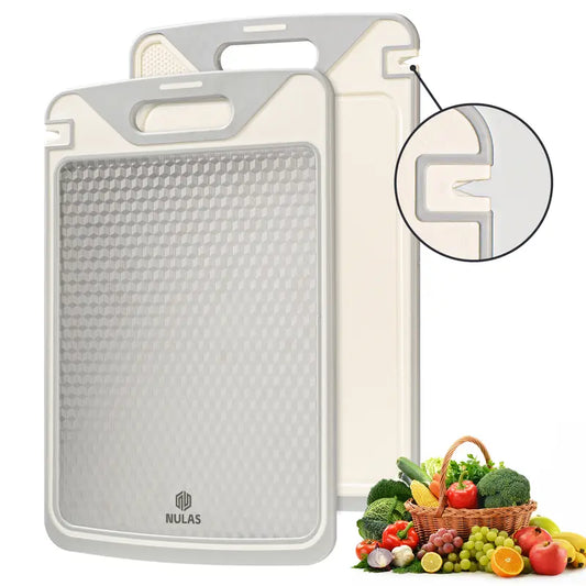 Stainless Steel & Non-Toxic PP Cutting Board