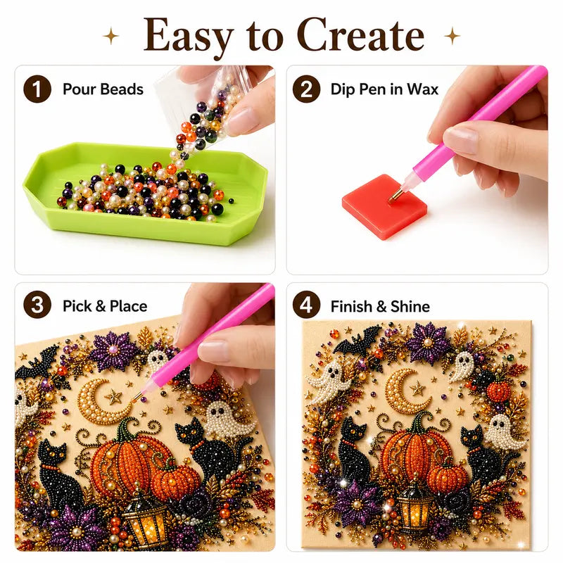 Halloween Pearl DIY Set