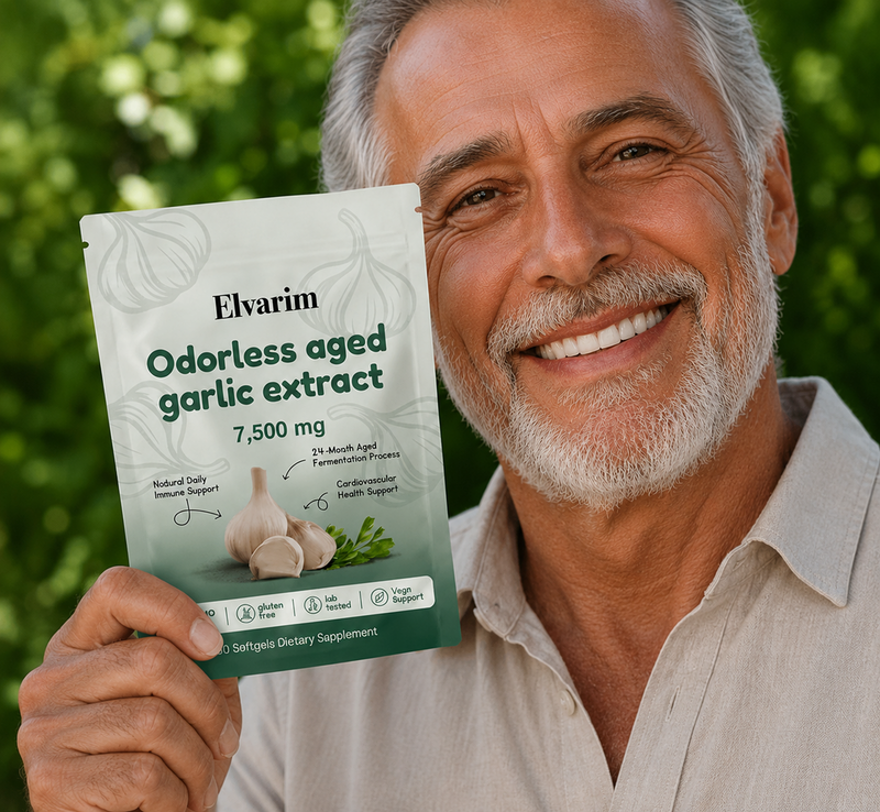 Aged Garlic Extract - 7500mg Odorless Softgels