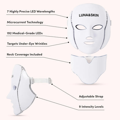Skin Rejuvenating LED face & neck mask