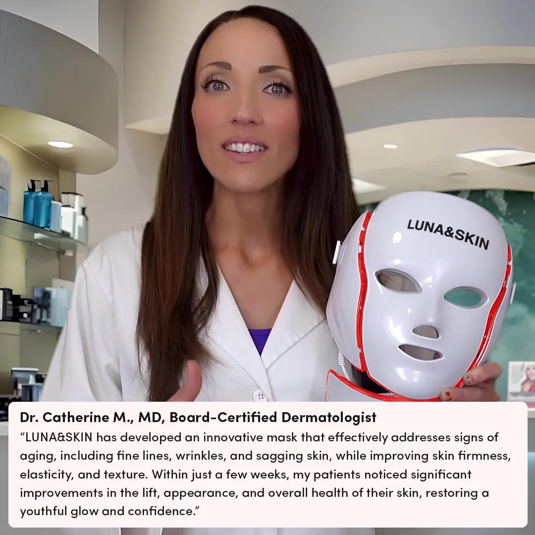 Skin Rejuvenating LED face & neck mask