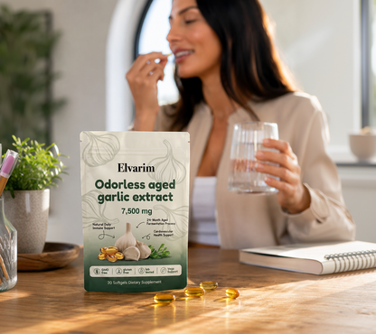 Aged Garlic Extract - 7500mg Odorless Softgels