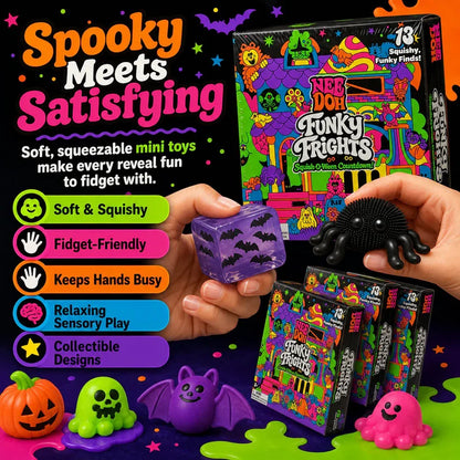 NeeDoh Funky Frights Squish-O-Ween Countdown