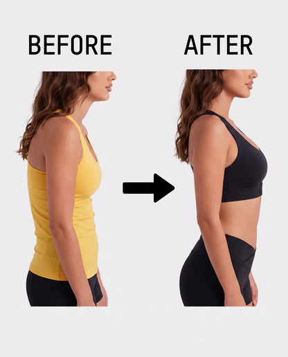 Cross-Back Posture Support Bra