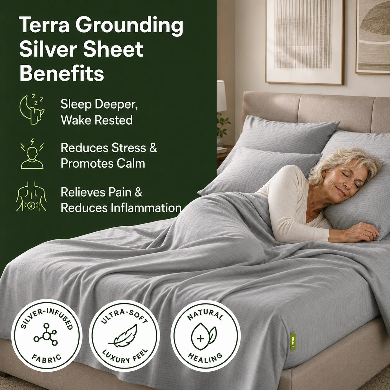 Grounding Bed Sheet