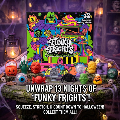 NeeDoh Funky Frights Squish-O-Ween Countdown