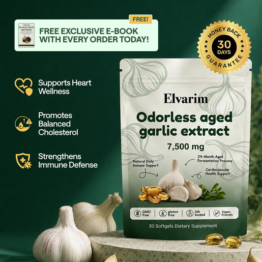 Aged Garlic Extract - 7500mg Odorless Softgels