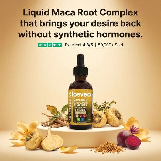 Maca Root Complex — Hormonal Balance & Desire Support for Women
